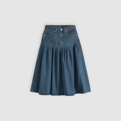 Thumbnail 6 - Levi's® Women's Yoked Pleated Skirt - 0089T0004