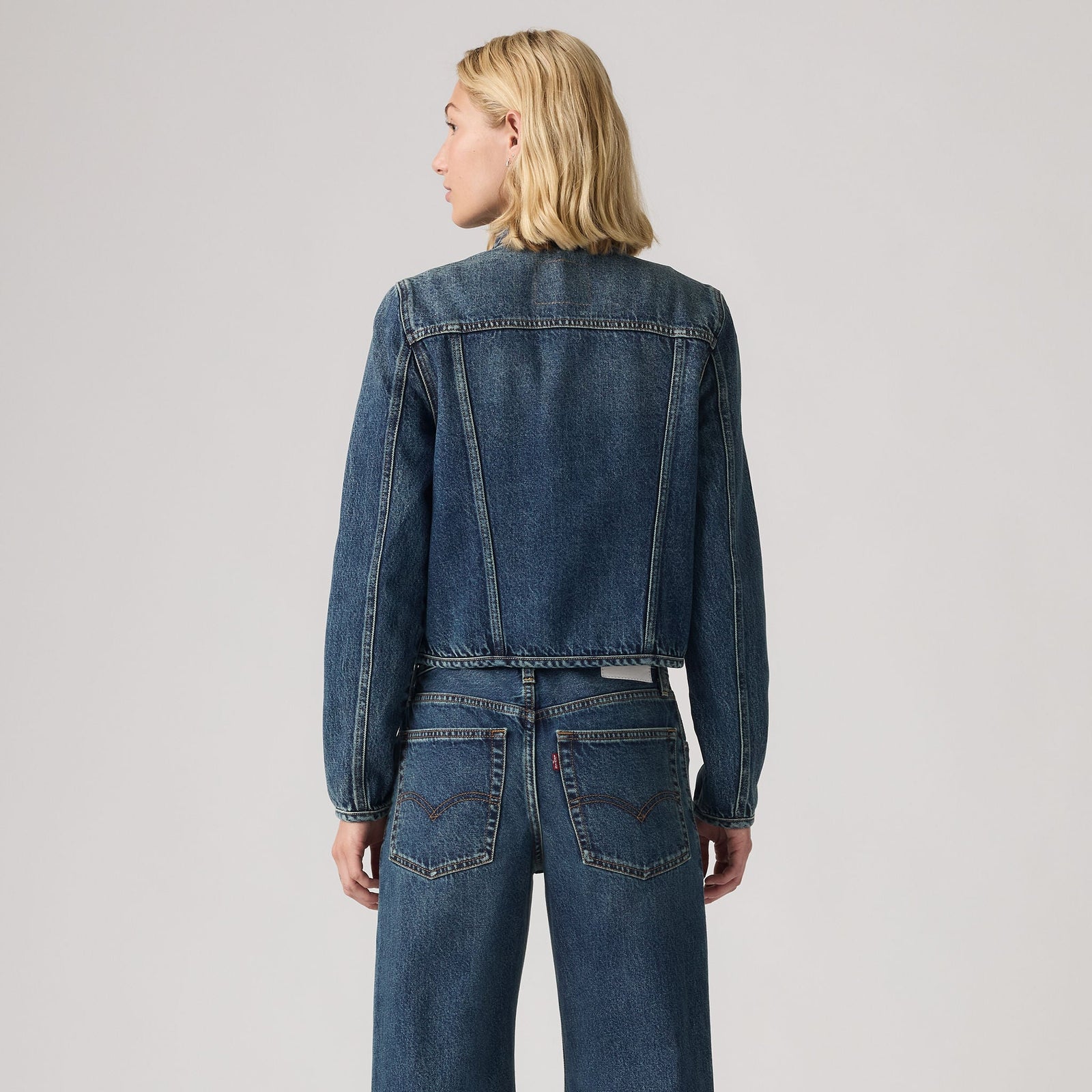 Main 3 - Levi's® x Rosé Women's Denim Jacket - 00C0A0000