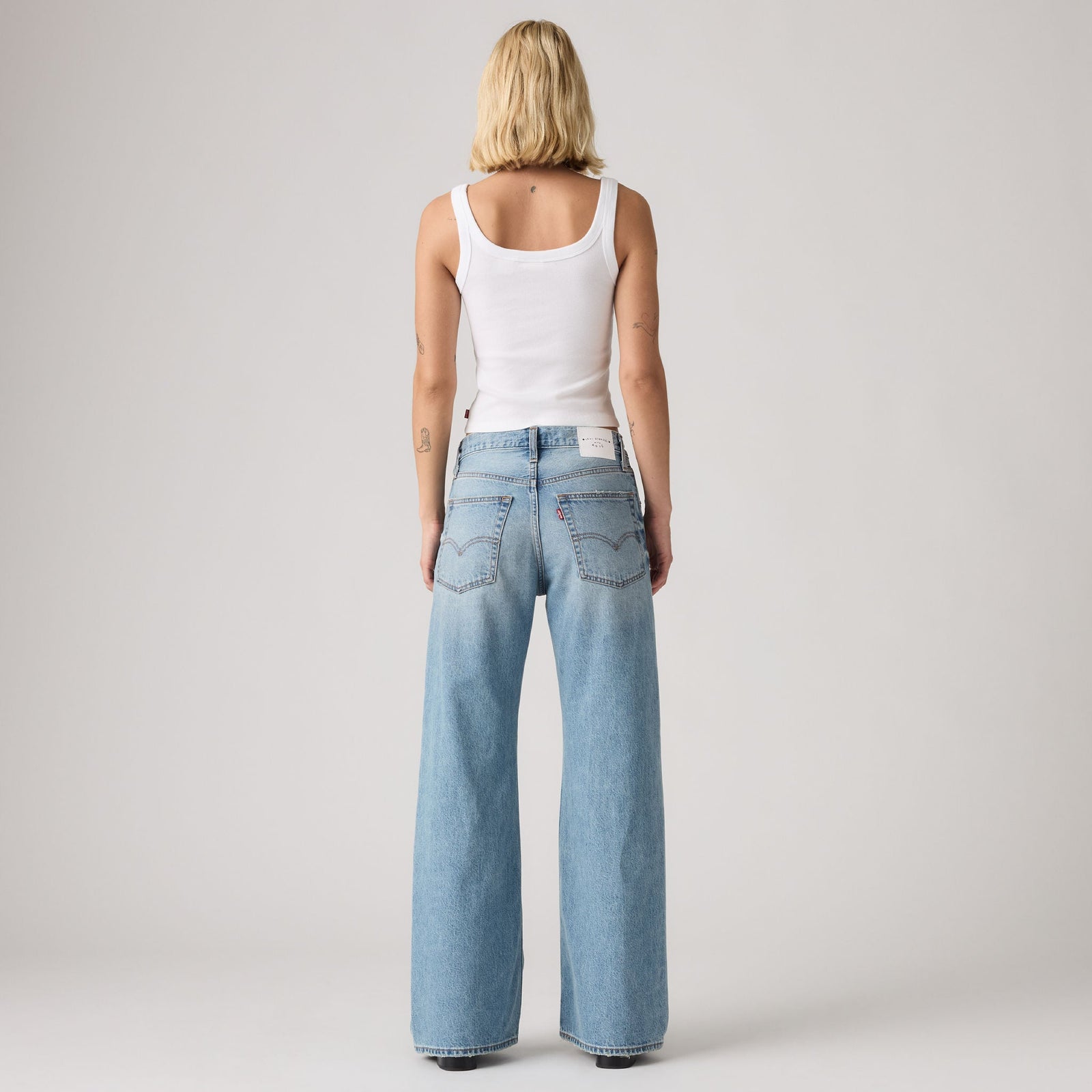 Main 3 - Levi's® x Rosé Women's Loose Boot Jeans - 00C0D0001