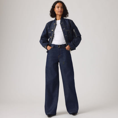 Thumbnail 1 - Levi’s® x sacai Belted Wide Pants - 008BK0001