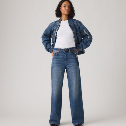 Thumbnail 1 - Levi’s® x sacai Belted Wide Pants - 008BK0002