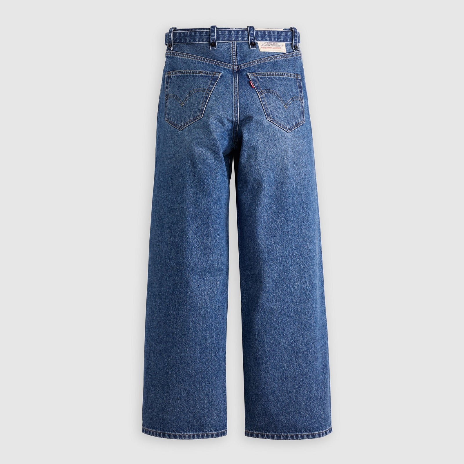 Main 8 - Levi’s® x sacai Belted Wide Pants - 008BK0002