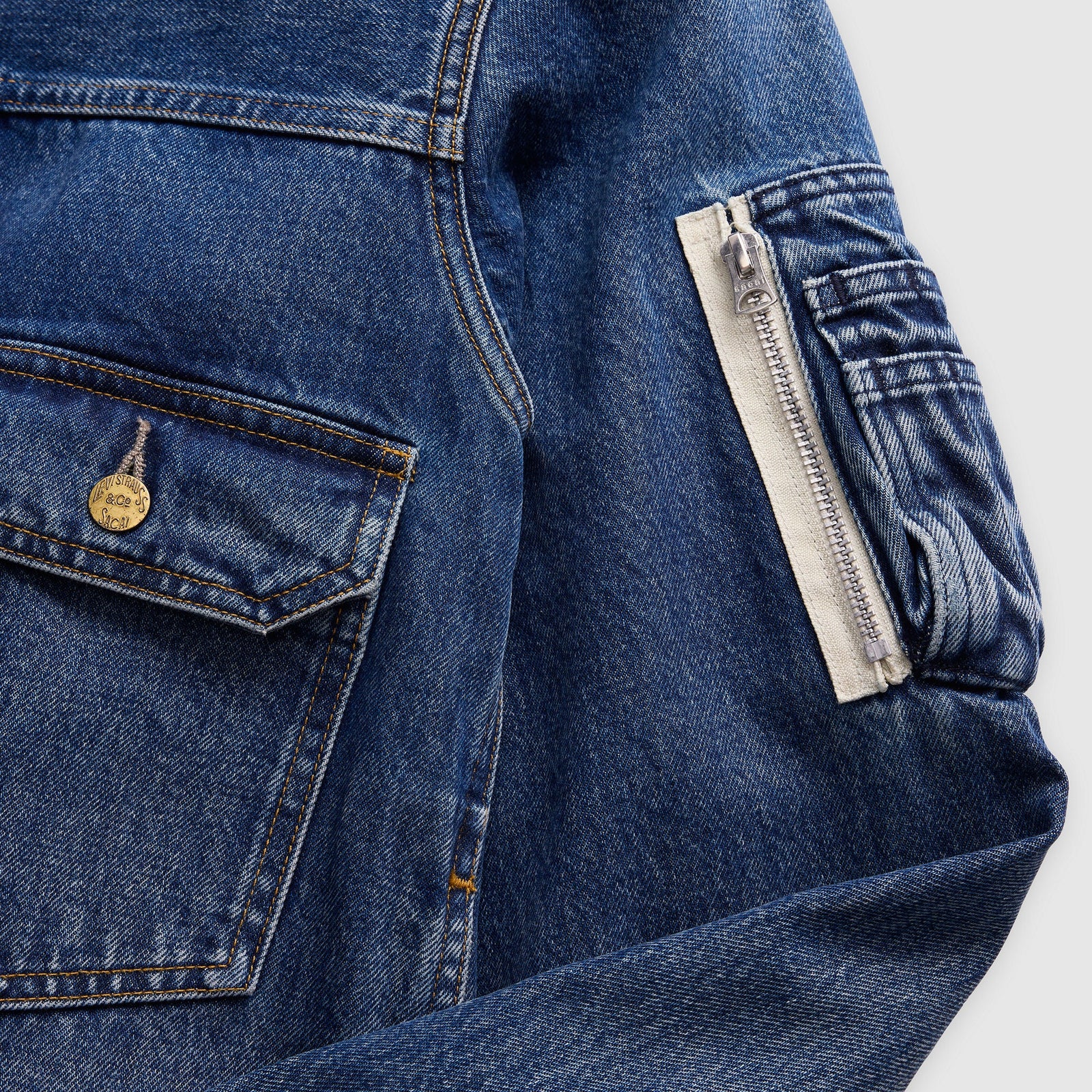 Main 8 - Levi’s® x sacai Men's Blouson Jacket - 008BJ0002