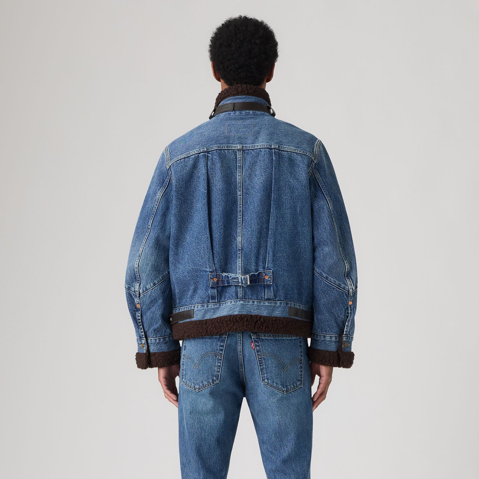 Main 2 - Levi’s® x sacai Men's Sherpa Jacket - 008BG0002