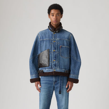 Thumbnail 3 - Levi’s® x sacai Men's Sherpa Jacket - 008BG0002