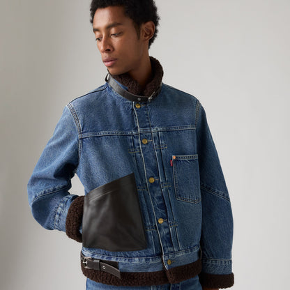 Thumbnail 4 - Levi’s® x sacai Men's Sherpa Jacket - 008BG0002