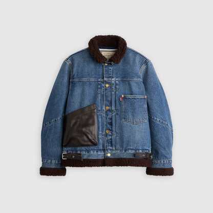 Thumbnail 6 - Levi’s® x sacai Men's Sherpa Jacket - 008BG0002