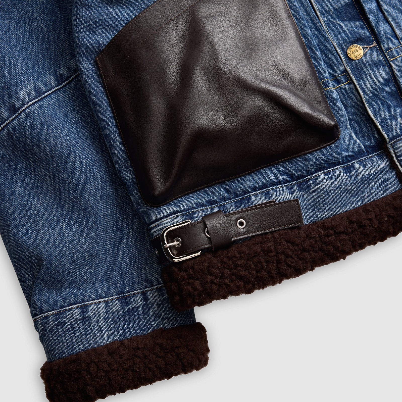 Main 7 - Levi’s® x sacai Men's Sherpa Jacket - 008BG0003