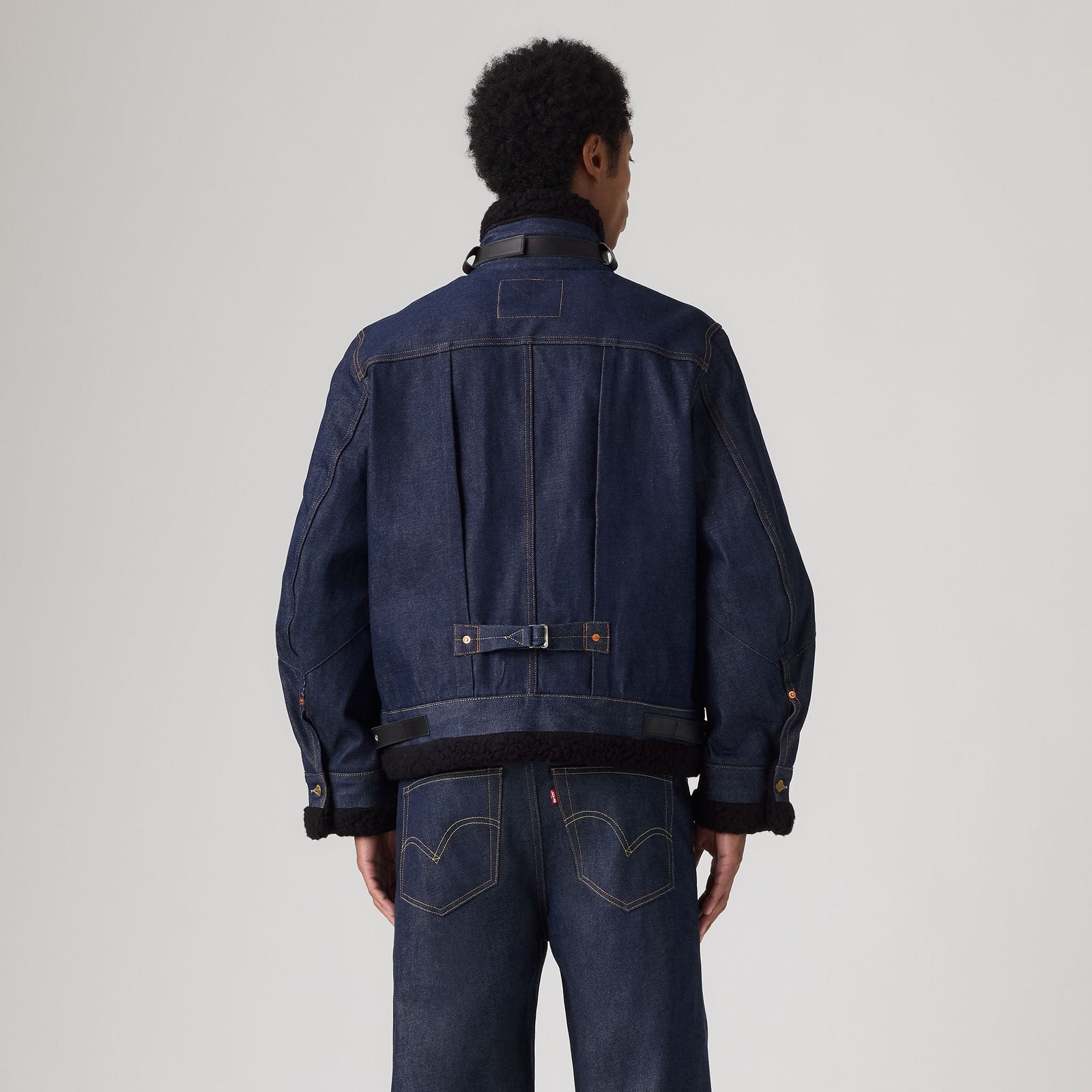 Main 2 - Levi’s® x sacai Men's Sherpa Jacket - 008BG0003