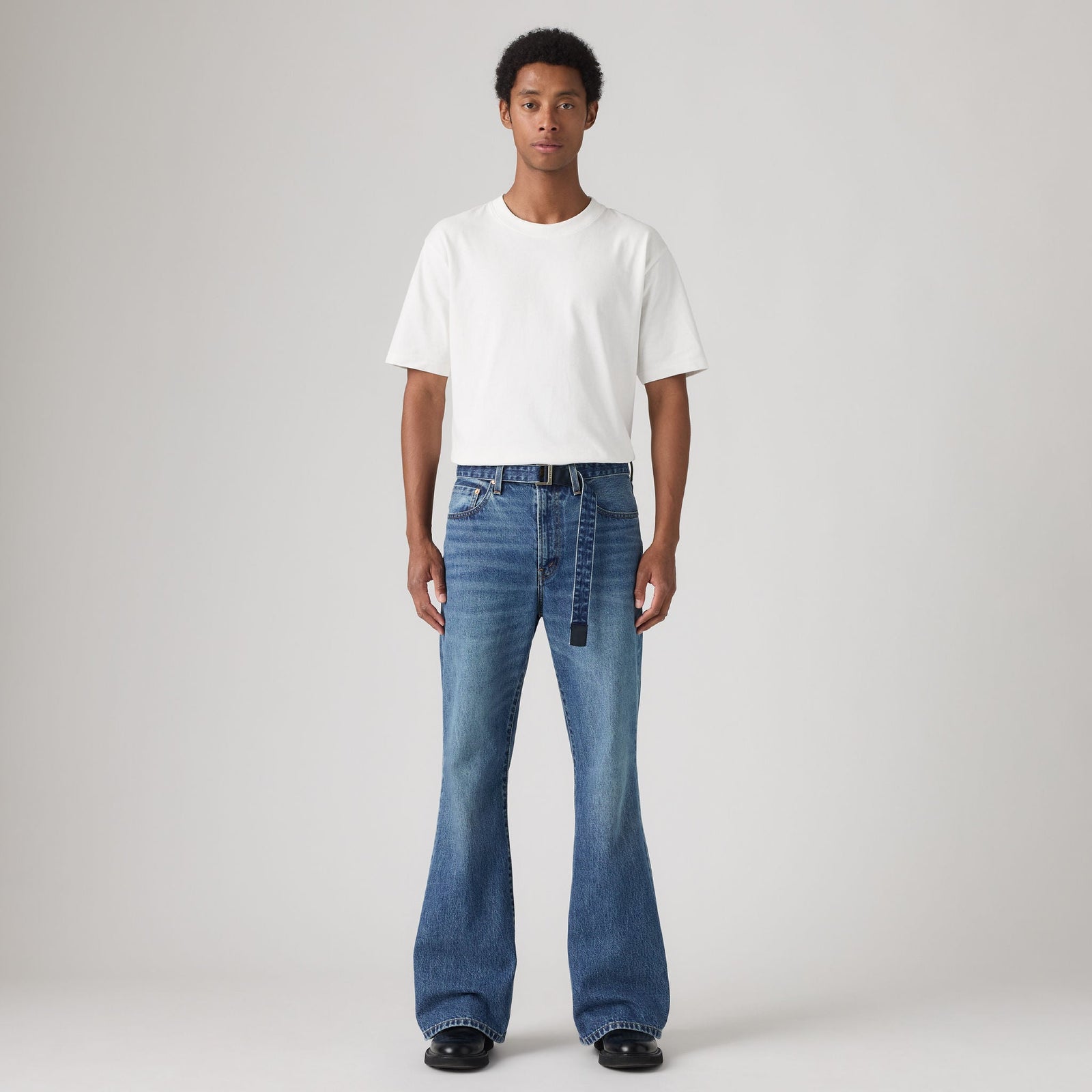 Main 4 - Levi’s® x sacai Belted Flare Pants - 008LN0002