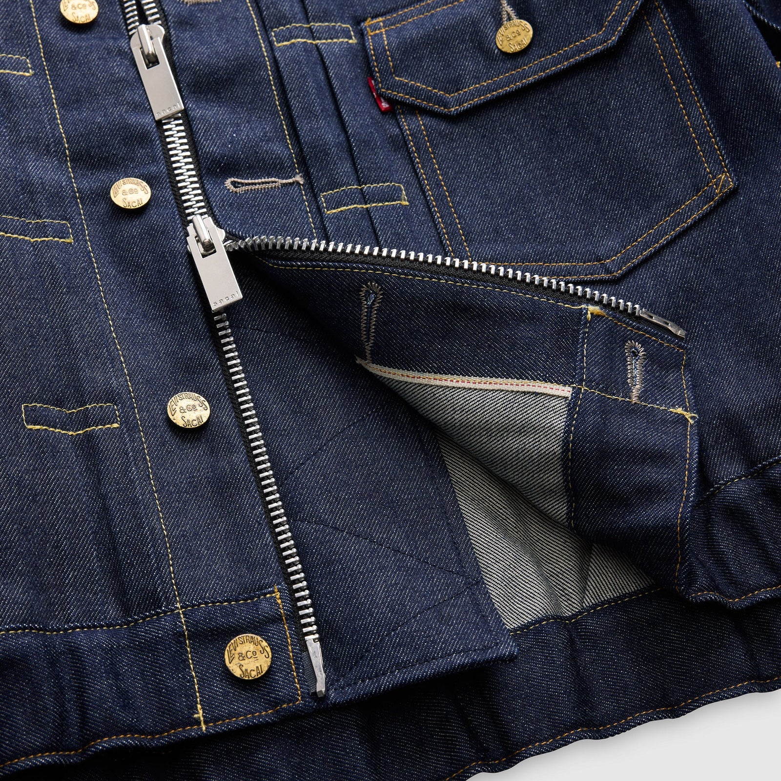 Main 8 - Levi’s® x sacai Women's Blouson Jacket - 008BN0001