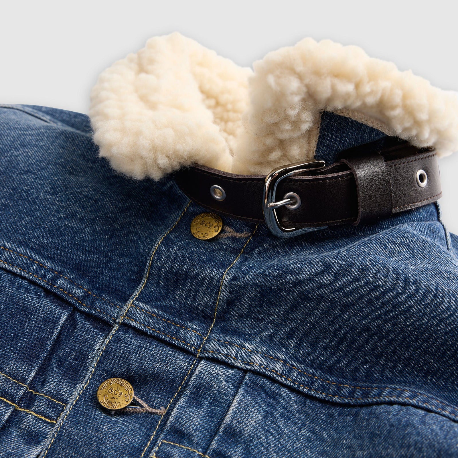 Main 8 - Levi’s® x sacai Women's Sherpa Jacket - 008BM0002