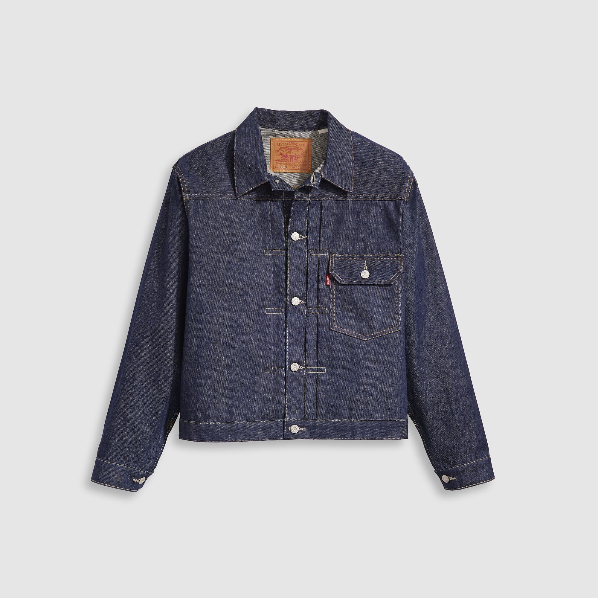 1936 Type I Jacket Organic Rigid – Shop Men's Truckers