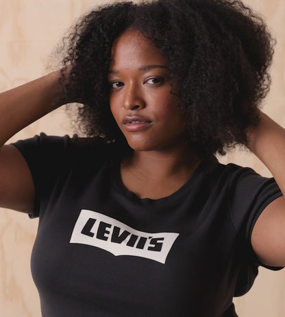 Beyoncé X Levi’s® Graphic Essential Sporty Ringer Tee