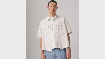 Thumbnail 1 - Levi's® Men's Short-Sleeve Boxy Western Shirt - 005H70007