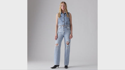 Thumbnail 1 - Levi's® Women's Ribcage Wide-Leg Jeans - A60810091