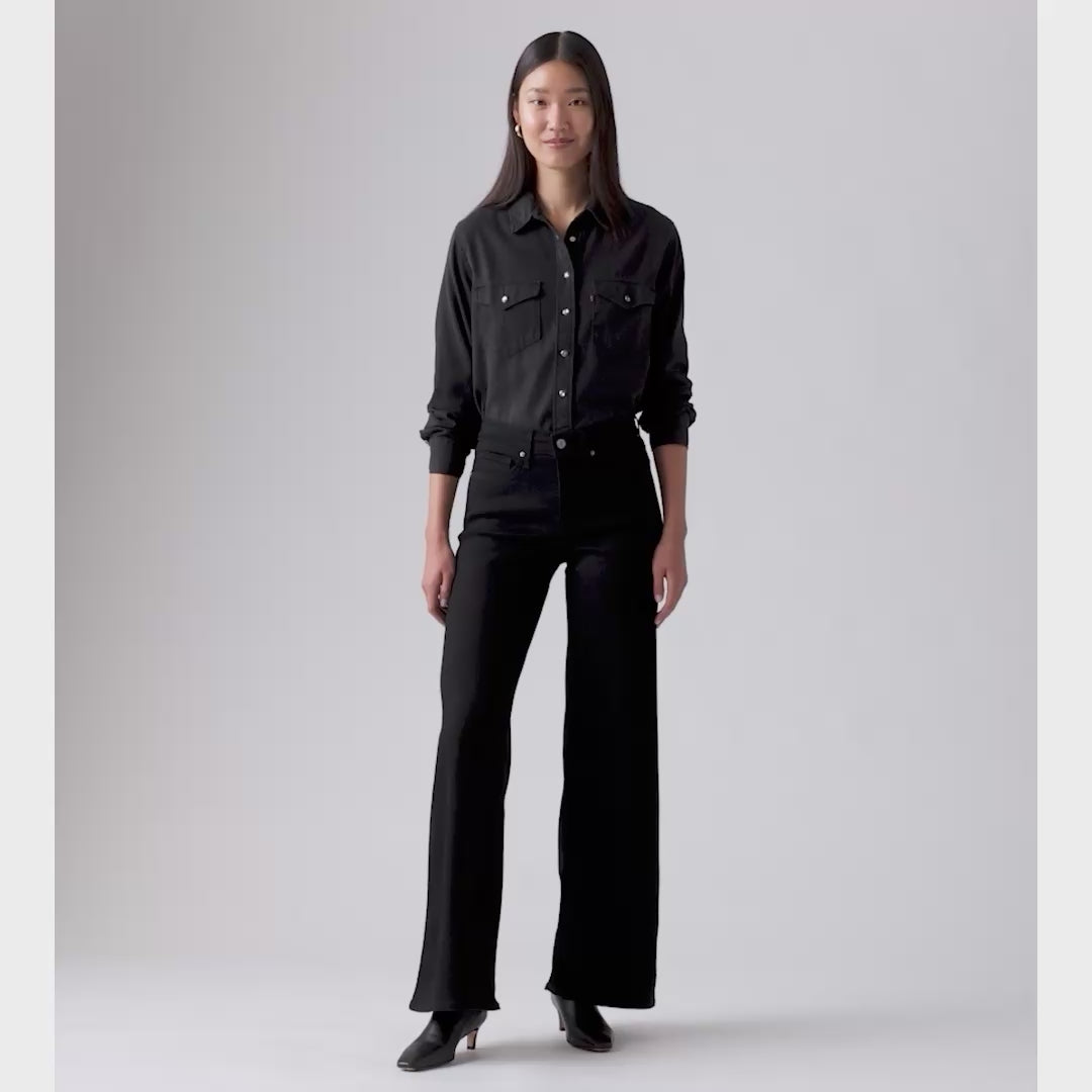 Main 11 - Levi's®  Women's 318 Shaping Wide-Leg Jeans - 001PZ0001