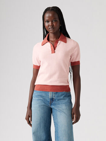 Levi's® Women's Oxford Comma Polo Shirt