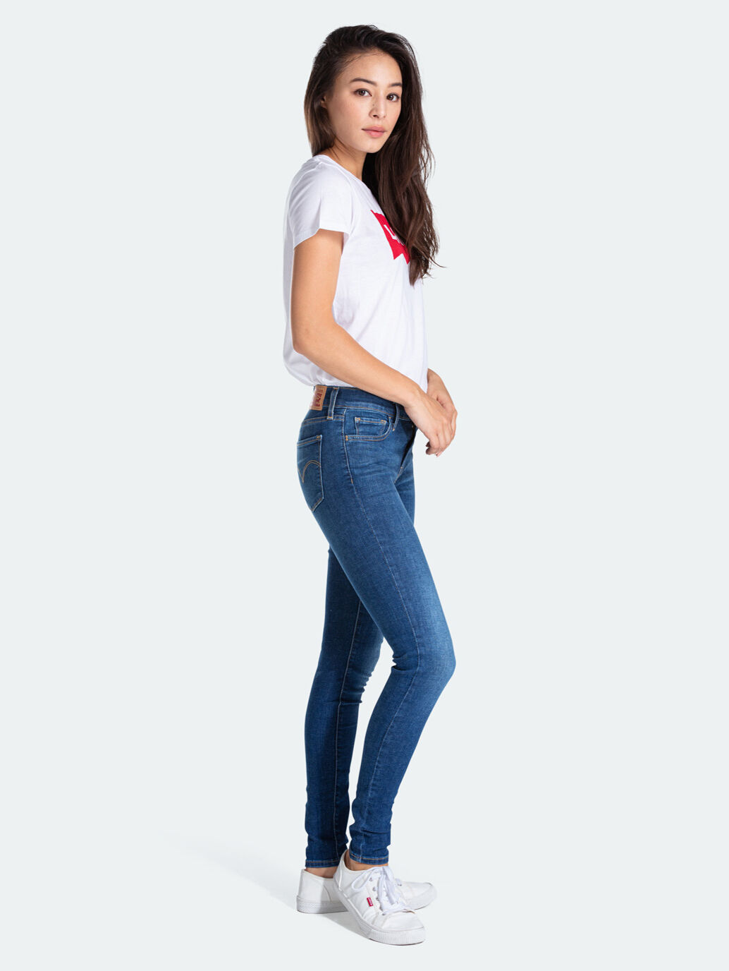 levi's 710 frolic blue