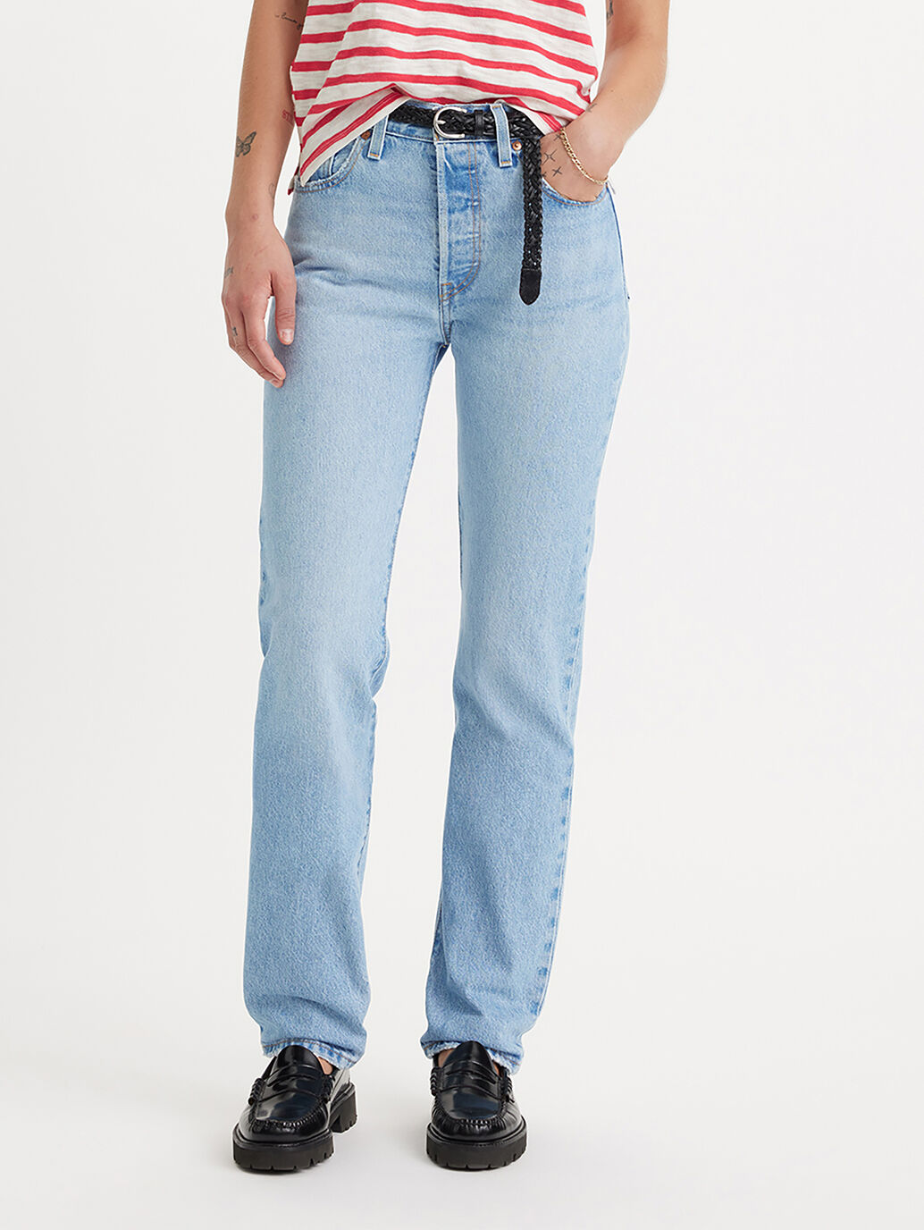 Women's Levi's 501 Original Straight Jeans