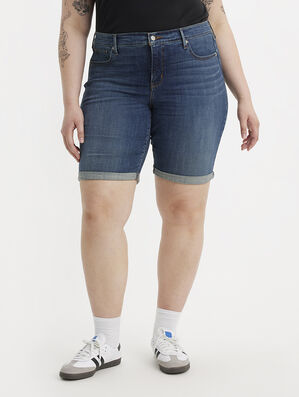 Levi's® Women's Shaping Bermuda Shorts (Plus Size)