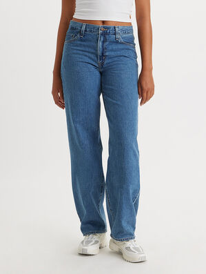 Women's High Rise Loose Fit Jeans