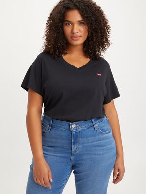 Levi's® Women's V-Neck T-Shirt (Plus Size)