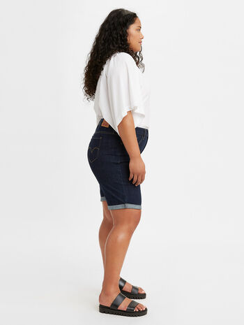 Levi's® Women's Shaping Bermuda Shorts (Plus Size)