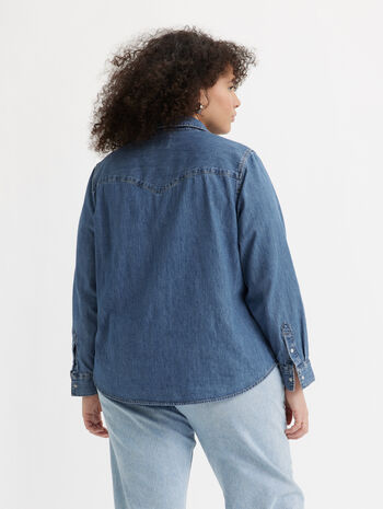 Levi's® Women's Essential Western Shirt (Plus Size)