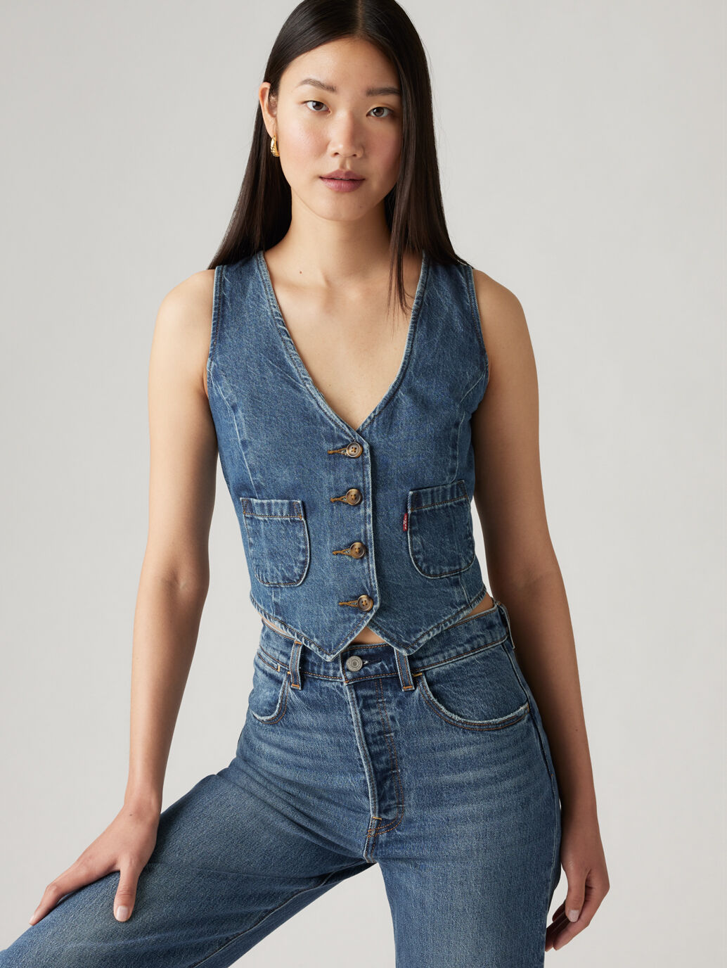 Levi's® Women's Tailored Denim Vest