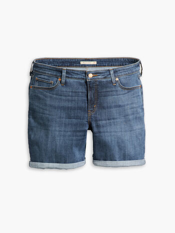 Levi's® Women's Mid-Length Shorts (Plus Size)