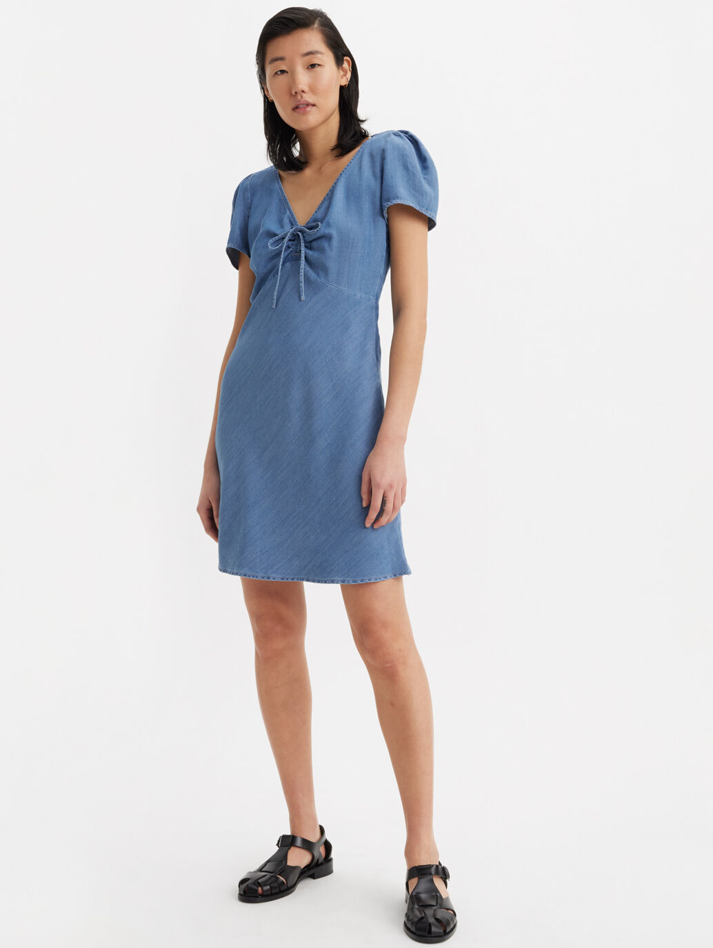 Levi's® Women's Delray Short-Sleeve Mini Dress