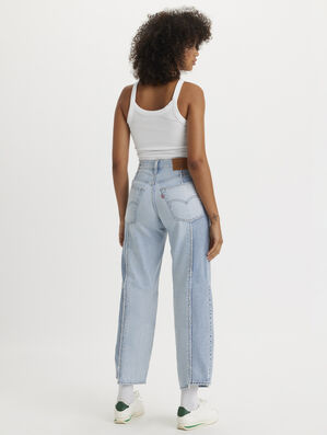 Women's Baggy Dad Jeans - Casual & Comfortable Fit Jeans