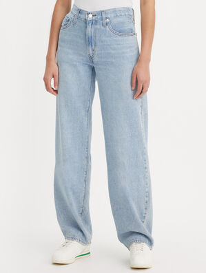 Levi's® Women's Mid-rise '94 Baggy Straight Jeans - Medium Indigo