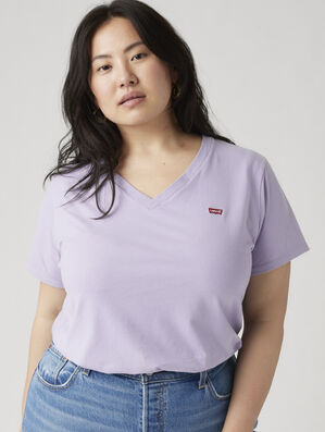 Levi's® Women's Perfect V-Neck T-Shirt (Plus Size)