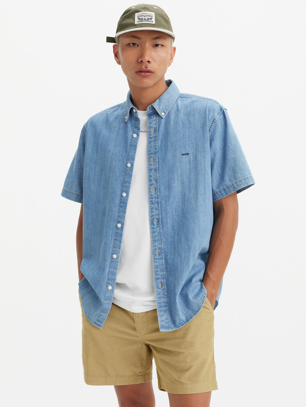 Levi's® Men's Short-Sleeve Authentic Button-Down