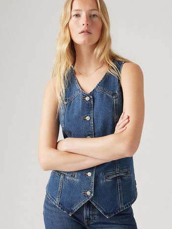 Levi's® Women's Longline Denim Vest