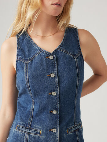 Levi's® Women's Longline Denim Vest