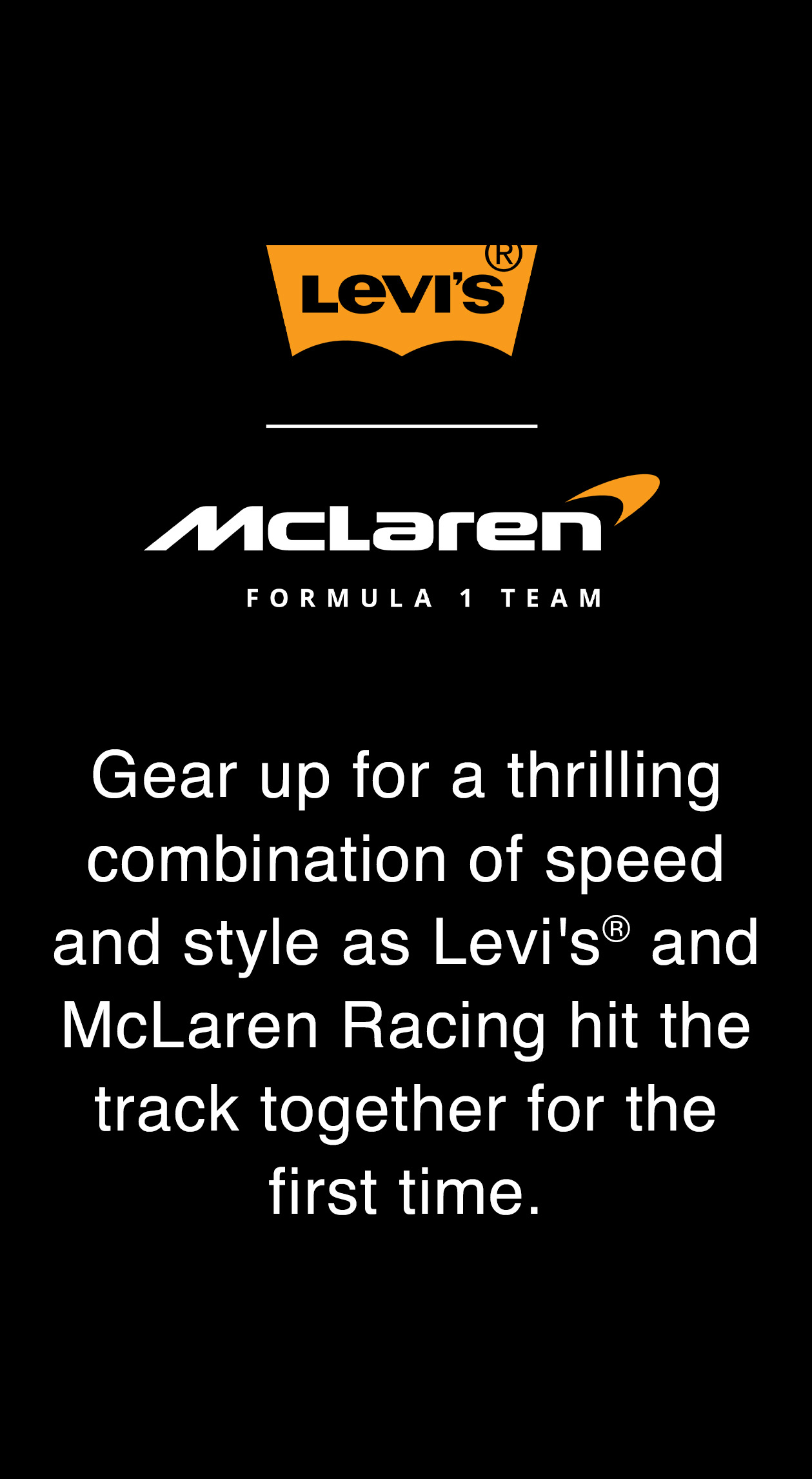 Levi's® X McLaren Racing