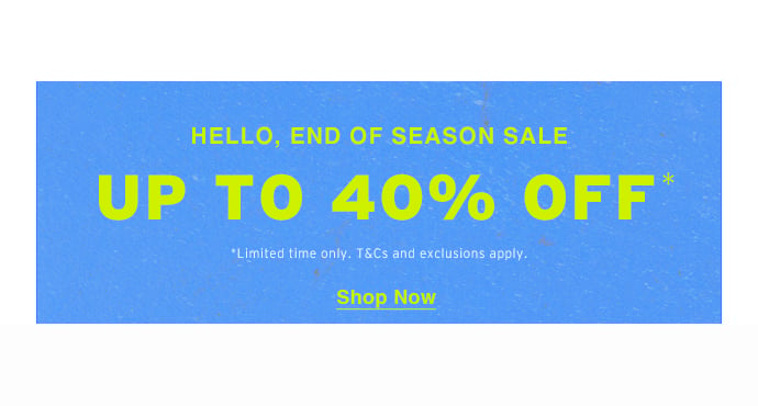 Levi's End of Season Sale