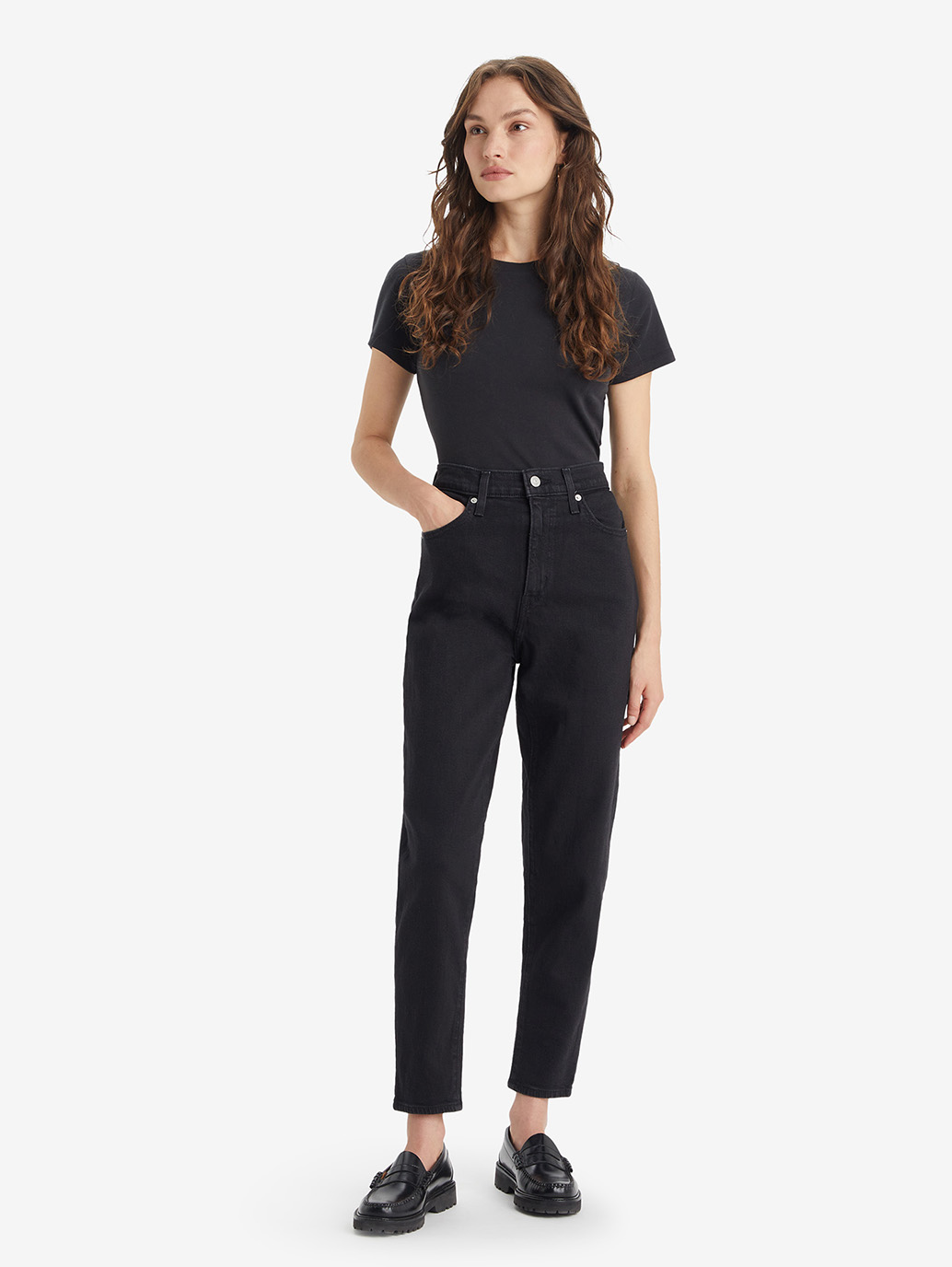 Levi's® Women's High-Waisted Mom Jeans - Flash Black