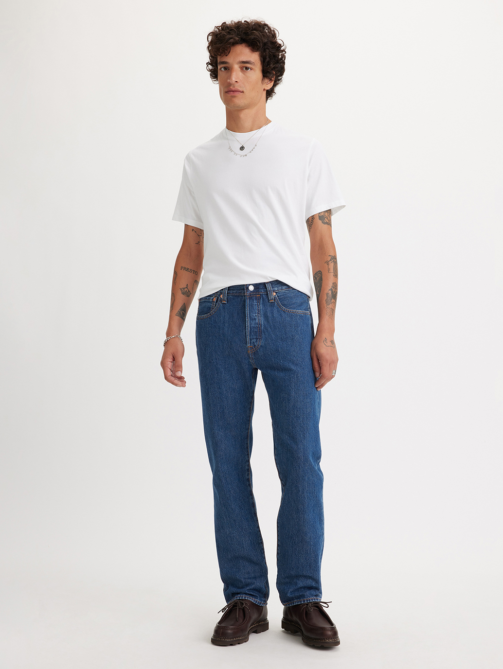 Men's 501 Original Jeans In Dark Wash - Buy Now